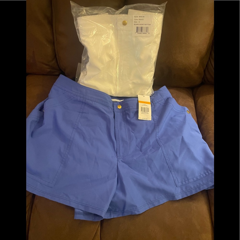 NWT Ladies shorts PERIWINKLE-same as white pair listed.